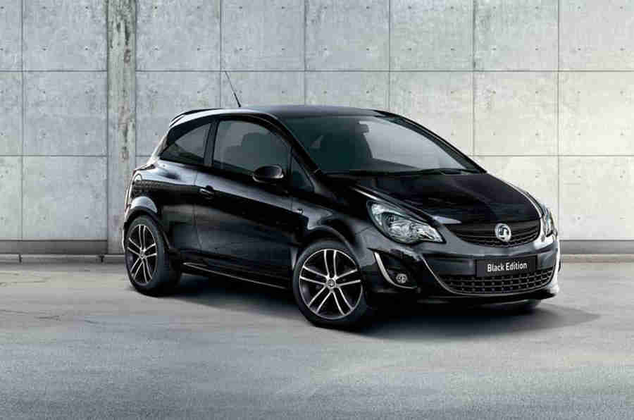 Vauxhall Corsa'Black Edition'推出