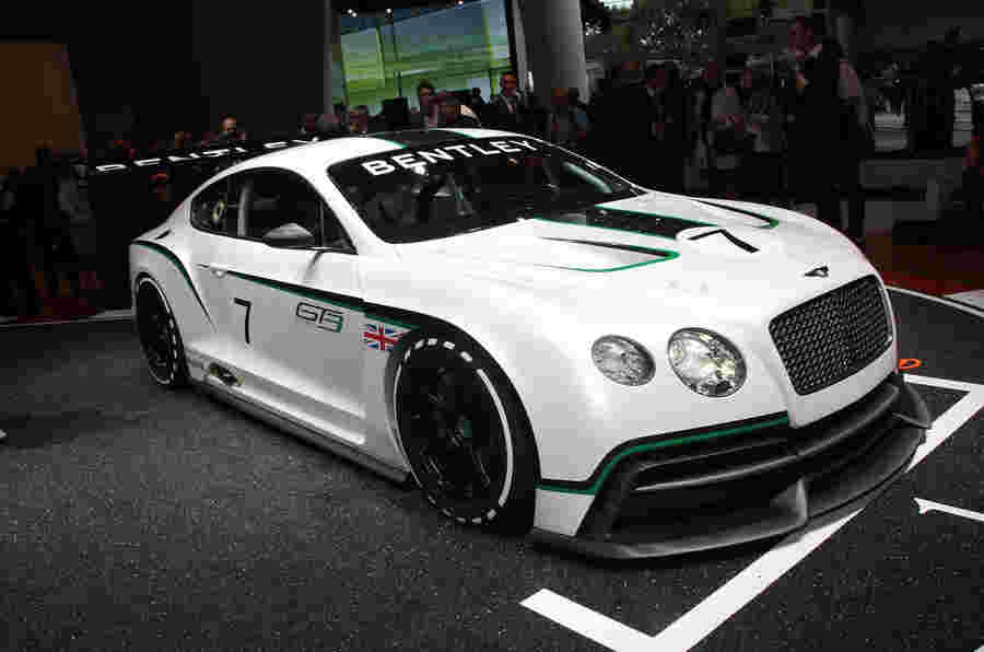 巴黎汽车展2012：Bentley Continental GT3