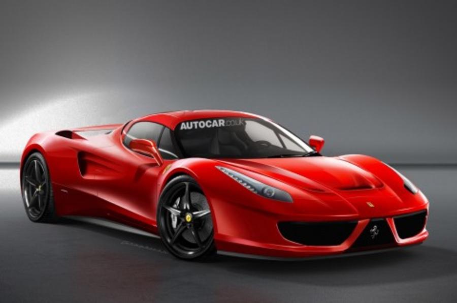 Ferrari Enzo v12和Kers详细信息显示