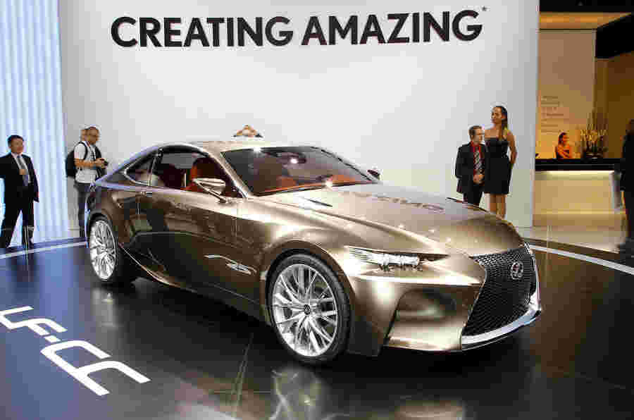 巴黎汽车展2012：lexus lf-cc