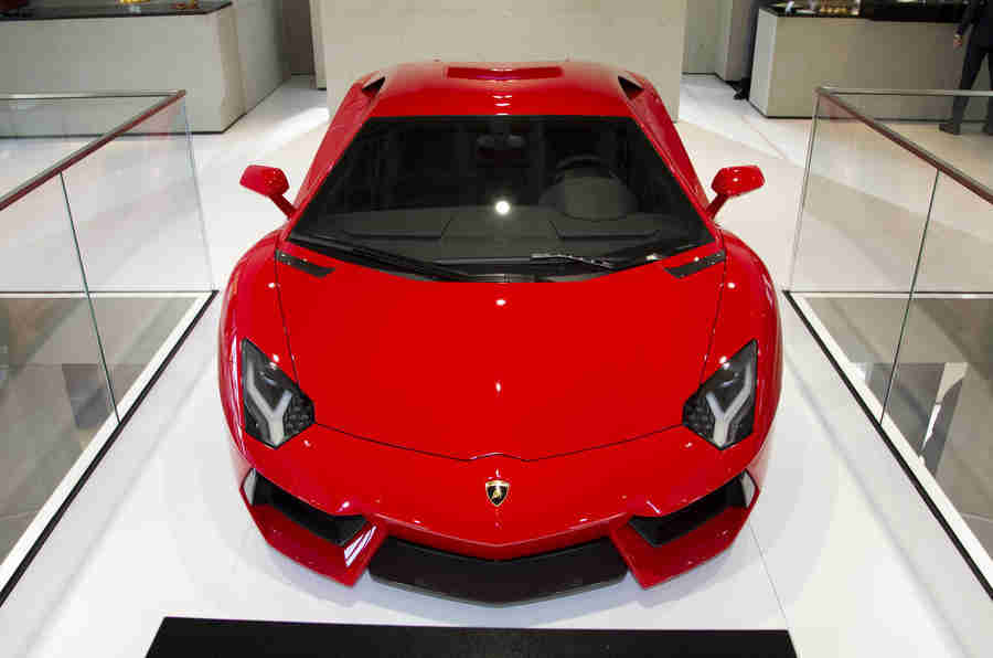 巴黎汽车展2012：Lamborghini Aventador LP 700-4