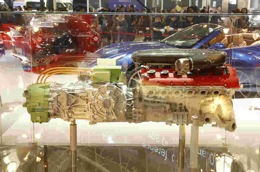 北京电机展2012：法拉利恩佐的V12 Hy-Kers