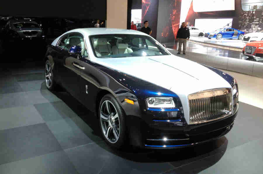 纽约汽车展：Rolls-Royce Wraith