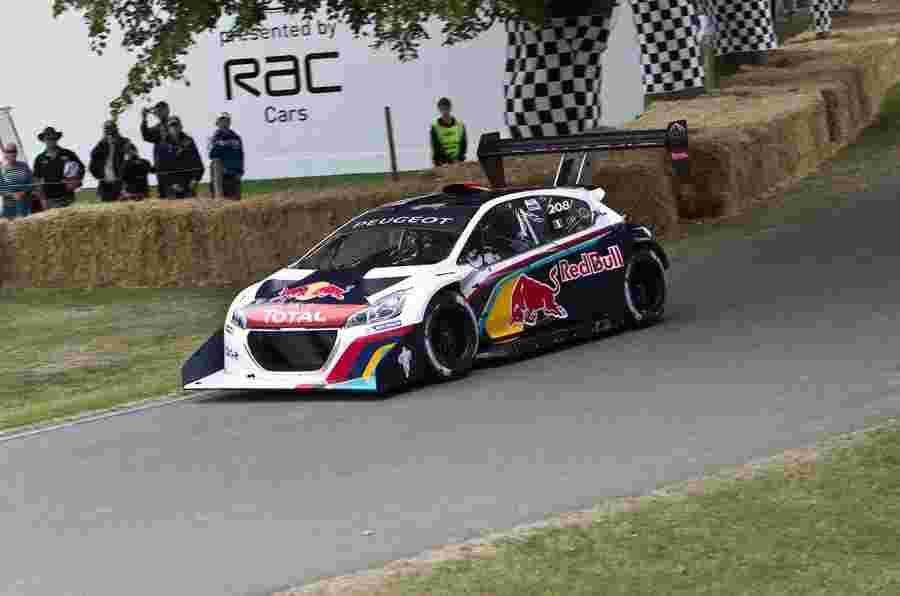 Peugeot 208 T16 Pikes Peak攻击Goodwood Hill Climb