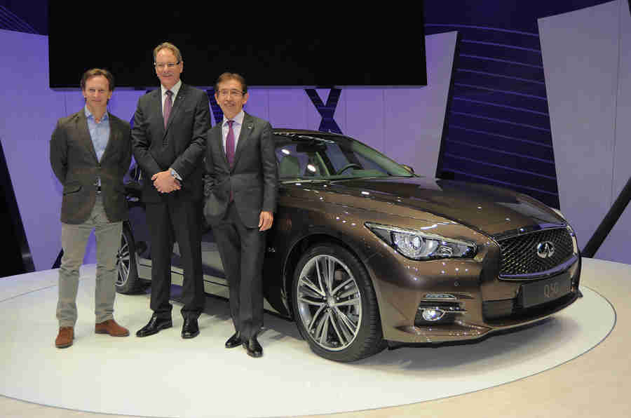 Infiniti Q50 LWB和FX50：上海电机展2013