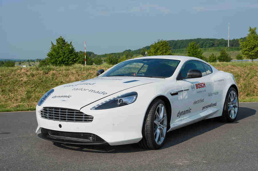 Hybrid Aston Martin DB9将“增强动态”