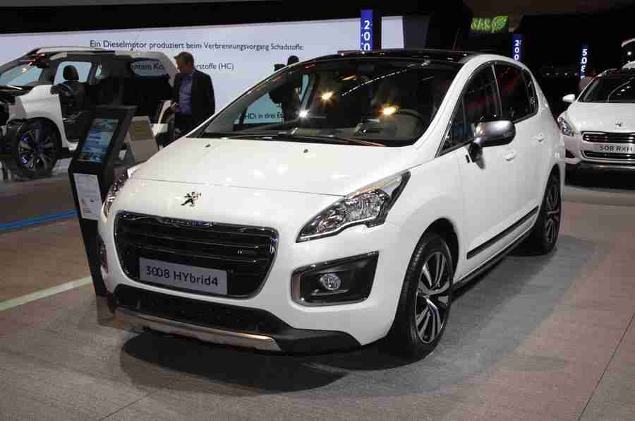 法兰克福电机展2013：Peugeot 3008整容