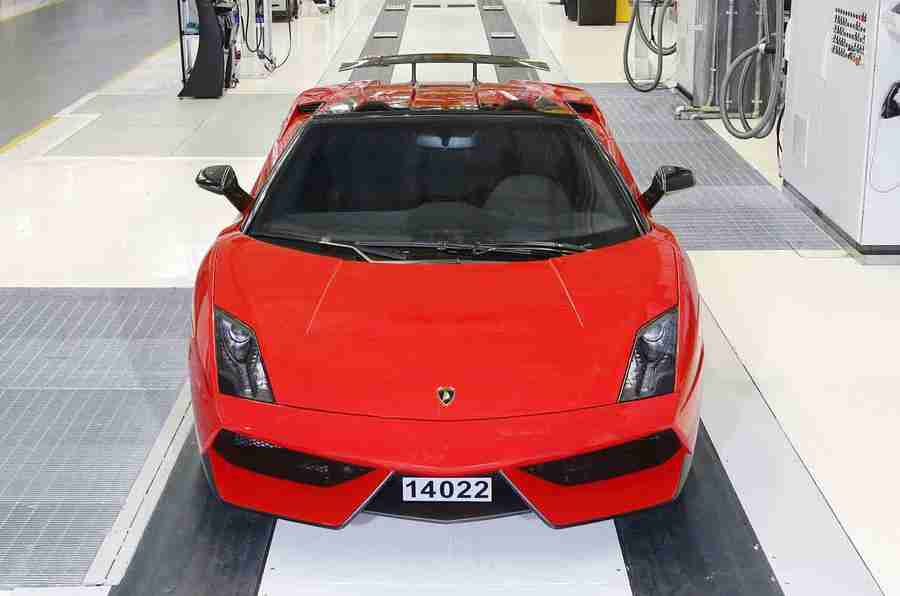 Lamborghini建造持续的Gallardo