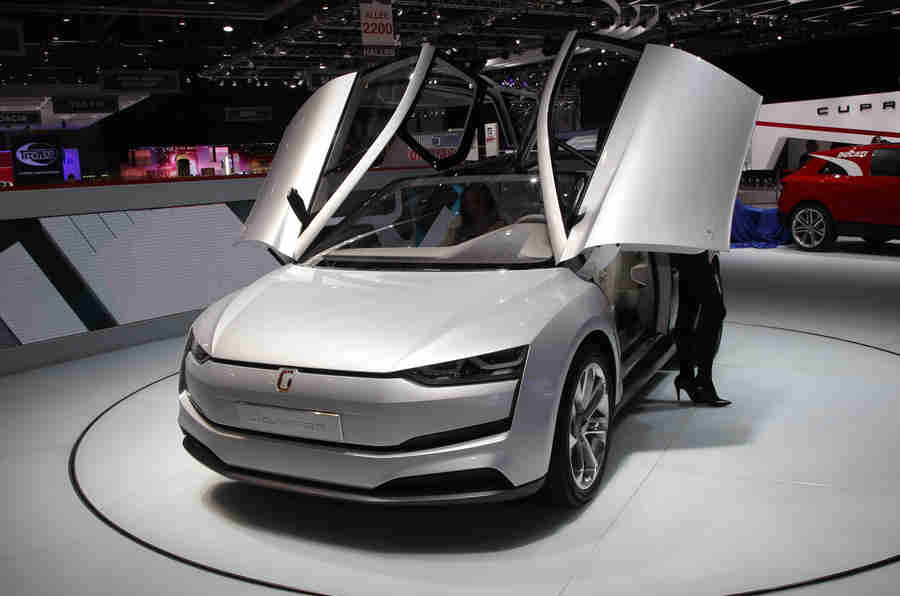 Giugiaro Clipper Electric MPV亮相