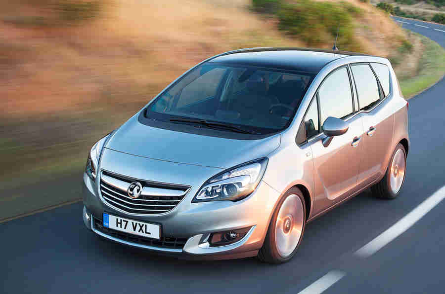 Facelifted Vauxhall Meriva获得高效的新柴油发动机