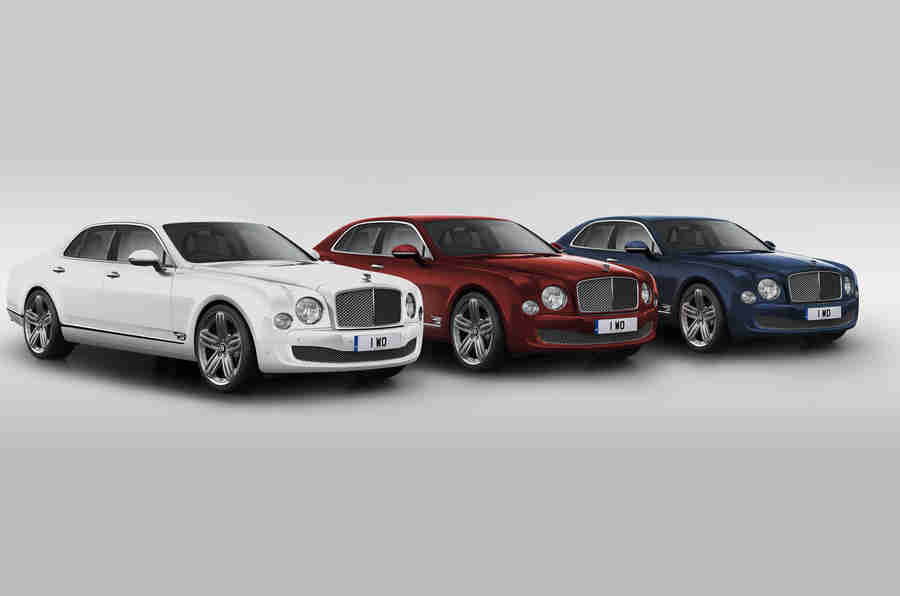 Limited-Edition Bentley Mulsanne 95透露