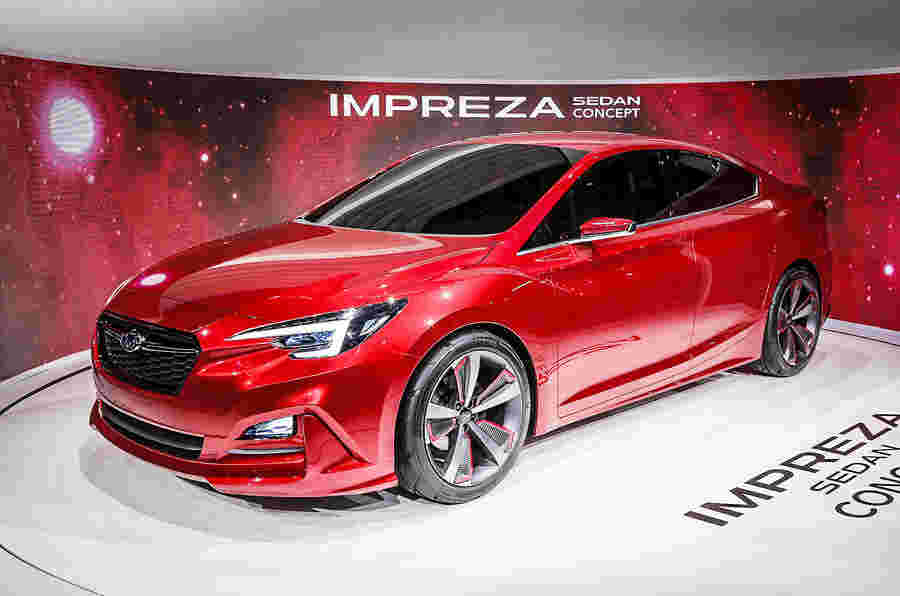 2016年Subaru Impreza概念在La Motor展会上透露