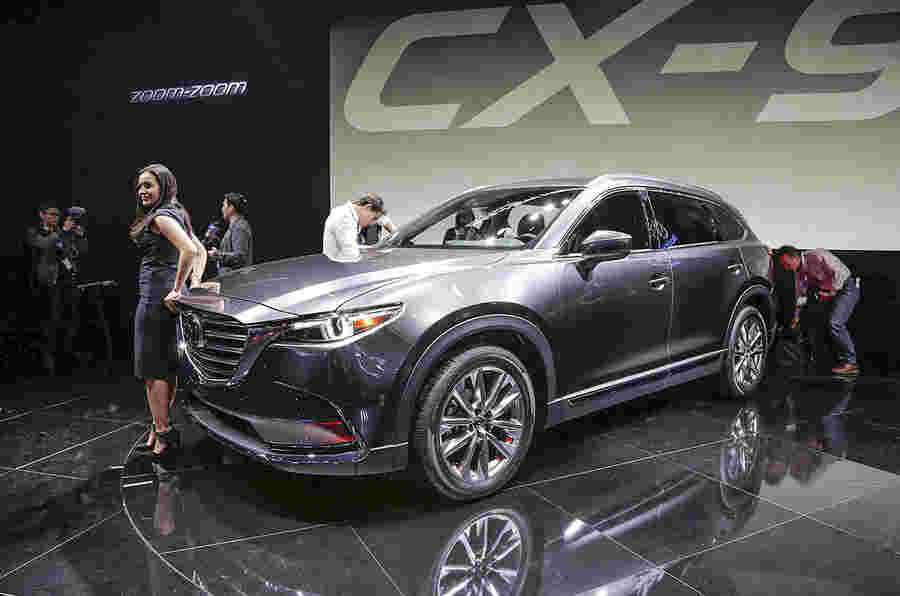 新的MAZDA CX-9交叉探测下一代产品