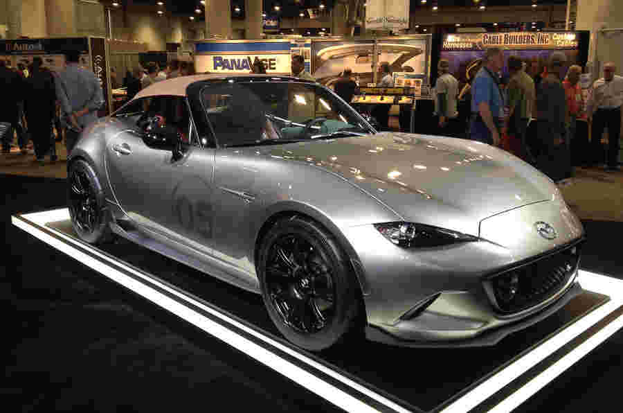Mazda MX-5 Spyder和Speedster Concepts获得Sema亮相