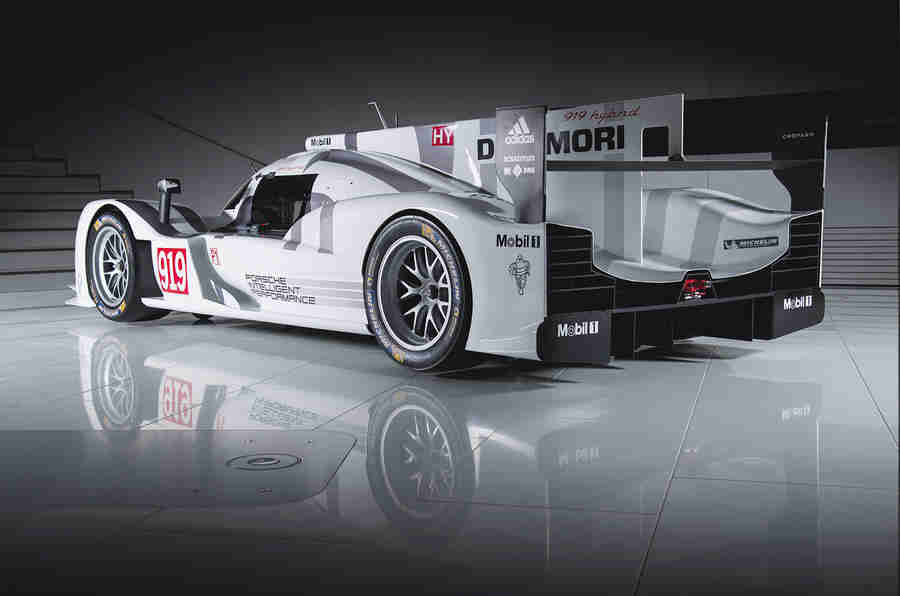Le Mans的保时捷 -  Mark Webber采访和919 Hybrid画廊