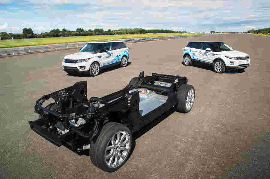 Range Rover Evoque Concepts展示了电气技术