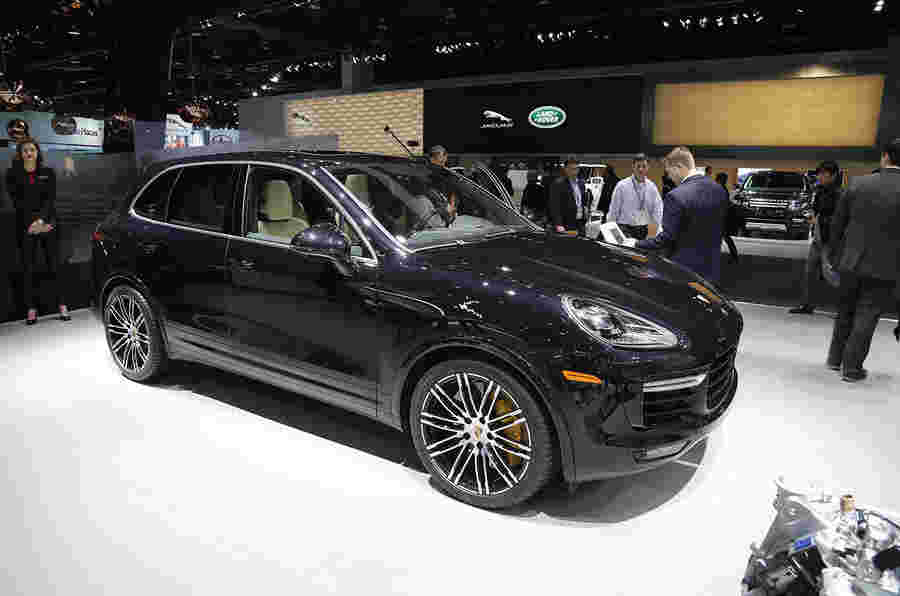 新保时捷Cayenne Turbo S为底特律首次亮相获得562BHP