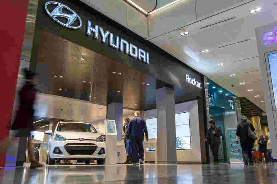 第二个Rockar Hyundai数码车商店在伦敦开放