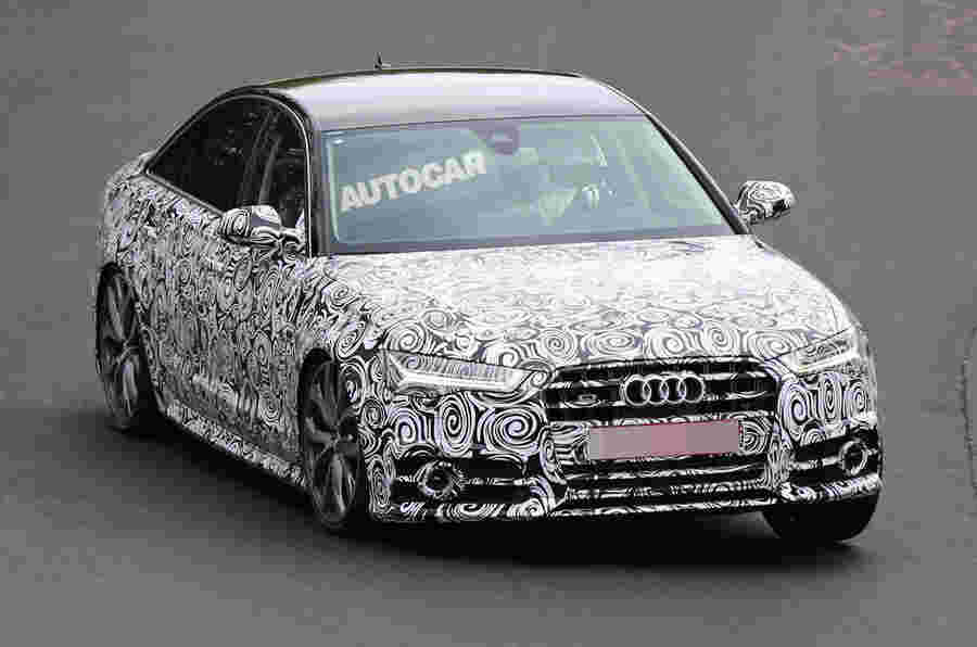 Facelifted Audi S6发现Paris Motor Show首次亮相