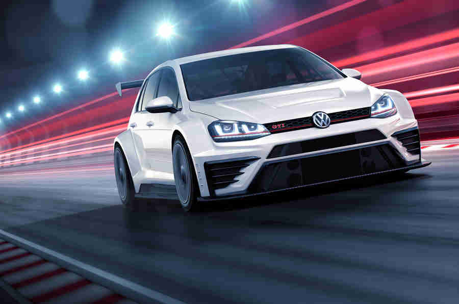 Volkswagen Golf GTI TCR在2016年比赛