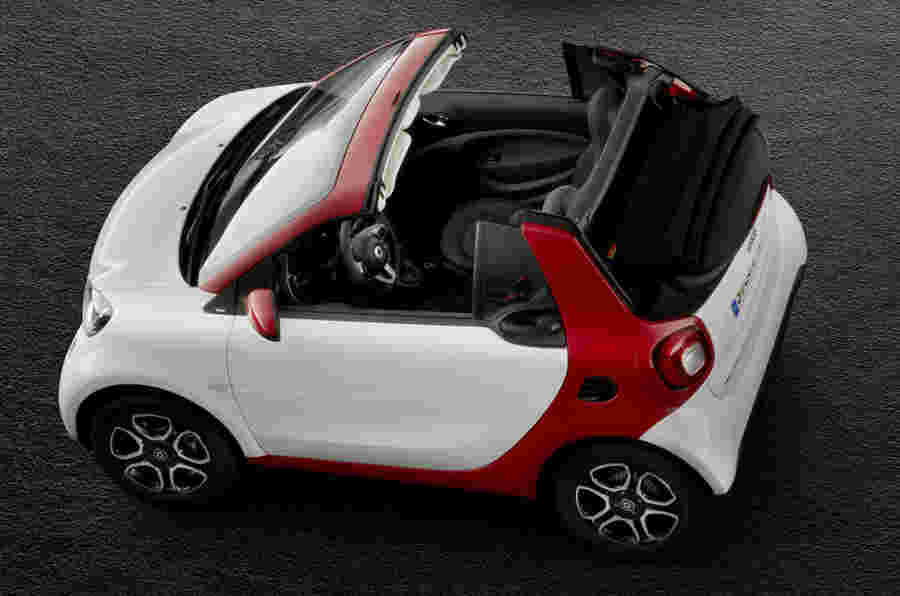 Smart Fortwo Cabrio Brabus为日内瓦电机显示首次亮相