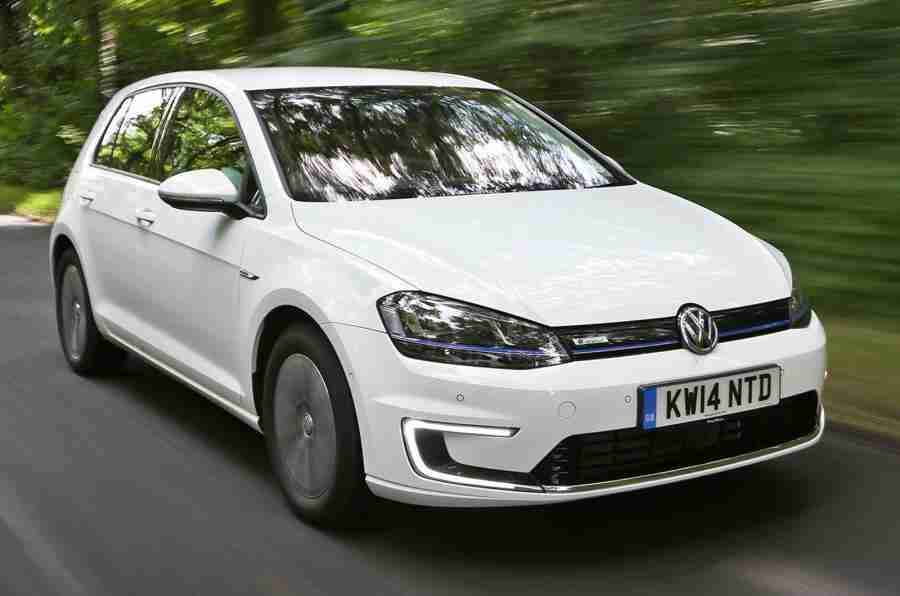 2017年Volkswagen E-Golf获得186英里的距离