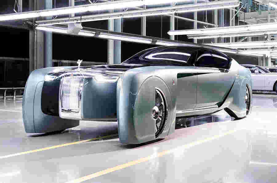 Rolls-Royce Vision接下来100概念预览了奢侈品的未来
