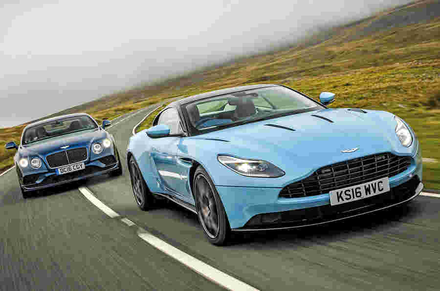 Aston Martin DB11 VS Bentley Continental GT Speed  -  Grand Tourers比较