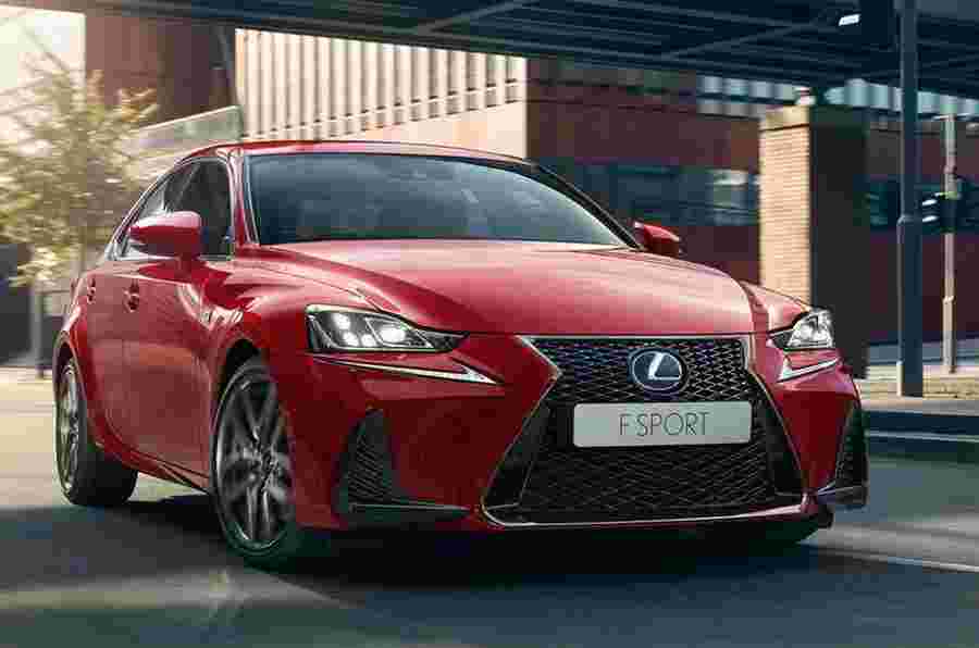 Facelifted Lexus是在巴黎显示的