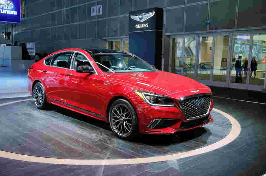 Genesis G80 3.3T运动透露在洛杉矶