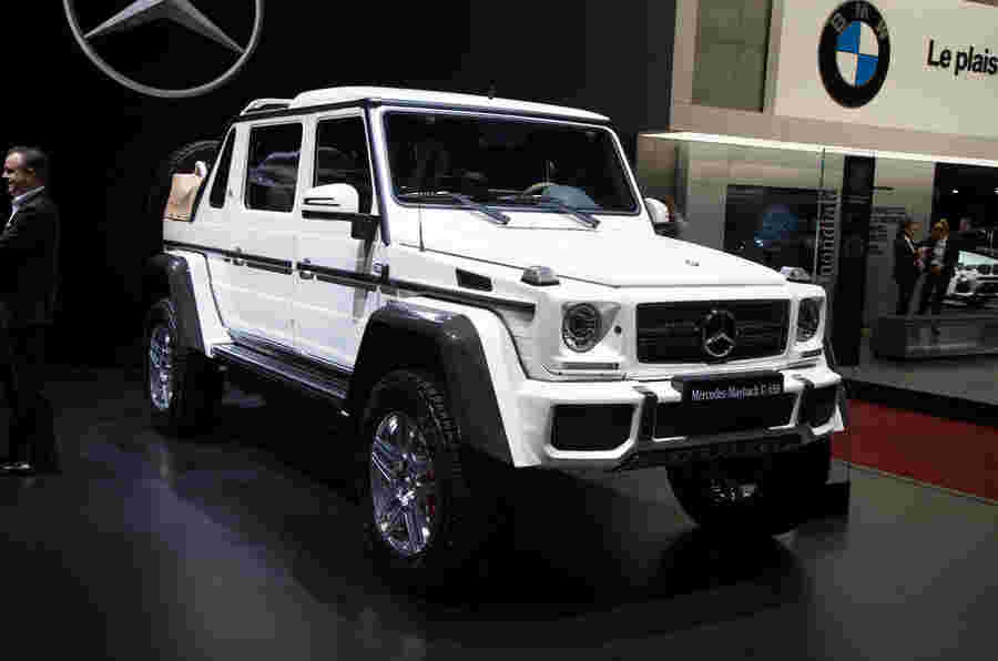 Mercedes-Maybach G650 Landaulet将Swansong达到目前的G级