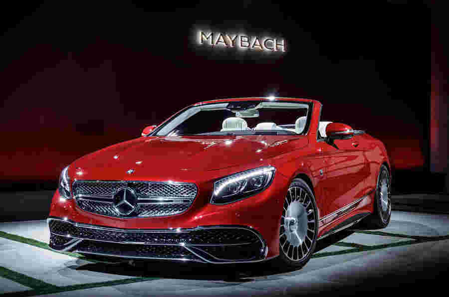 Mercedes-Maybach S650 Cabriolet在La Motor展上揭幕