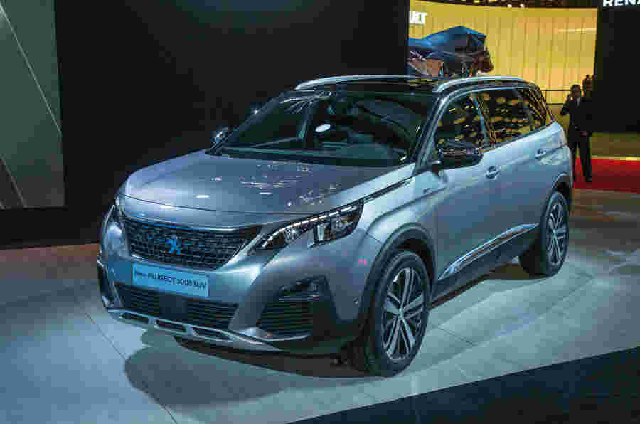 2017 Peugeot 5008揭示了醒目的新外观