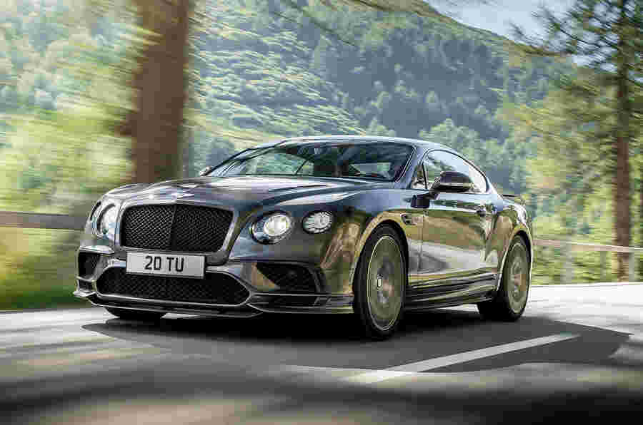 2017 Bentley Continental Supersports还是最快的加速Bentley