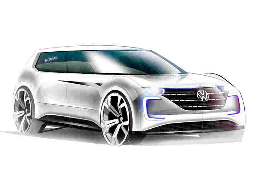 VW的2019年巴黎电机展示揭示