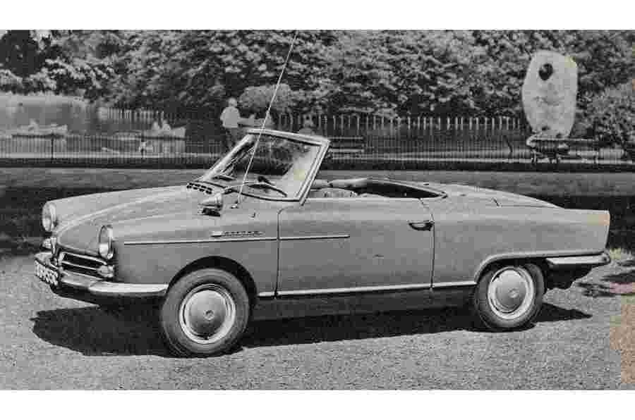 1965年NSU Wankel Spider Road测试 - 星期四回落