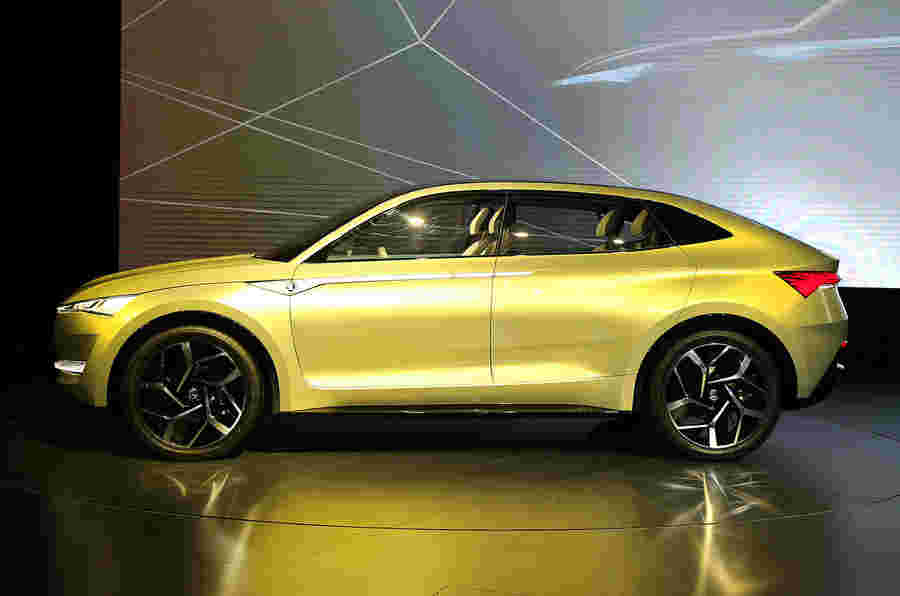 Skoda Vision E电概念在上海透露