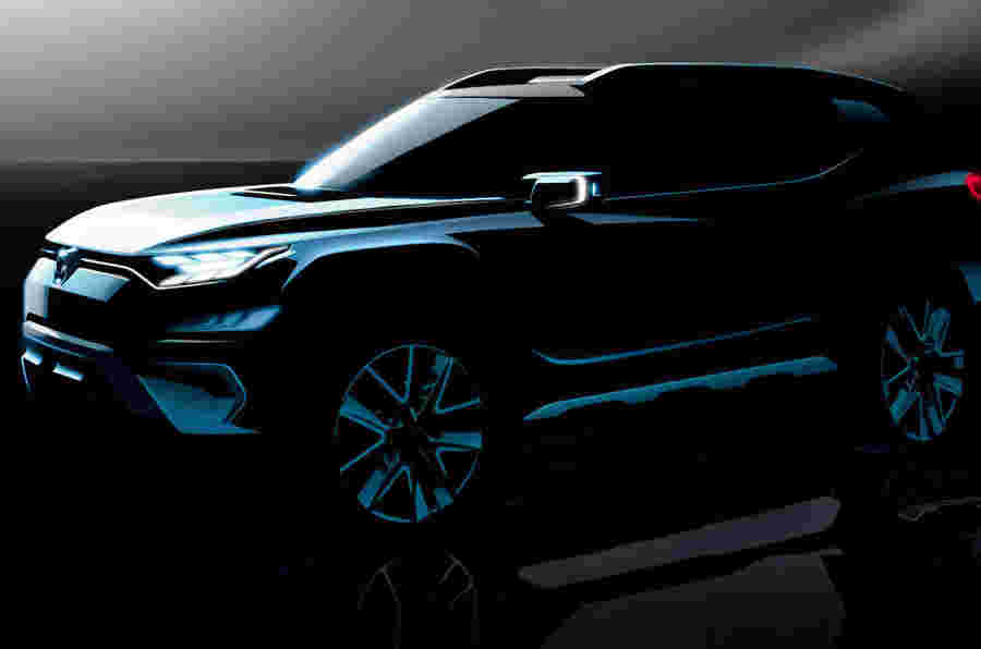 Ssangyong XAVL概念预览了新的七座SUV