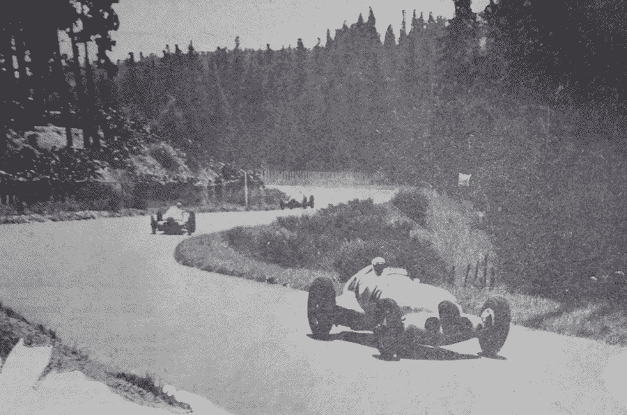 1937年德国大奖赛报告 - 周四回落
