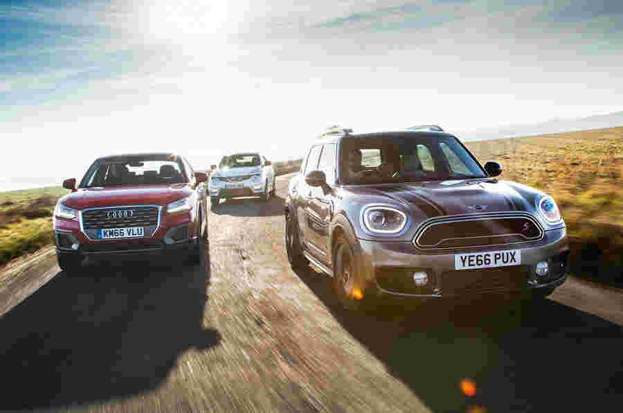 迷你Countryman Cooper S V Nissan Juke Nismo RS V Audi Q2运动 - 组测试