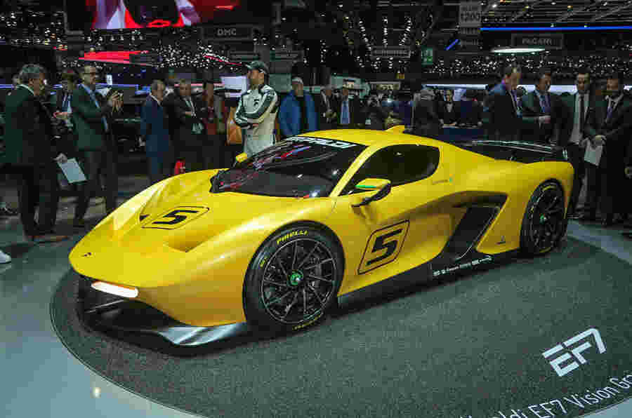 600BHP Pininfarina Fittipaldi EF7赛道透露