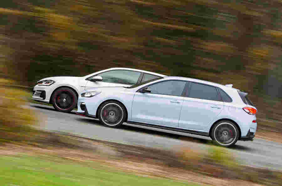 Volkswagen Golf GTI VS Hyundai I30 N：哪个是我们最喜欢的热舱？