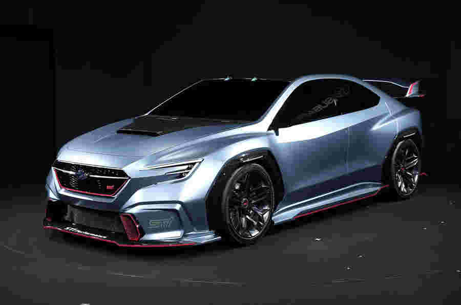 Subaru Viziv性能STI概念显示在东京汽车沙龙