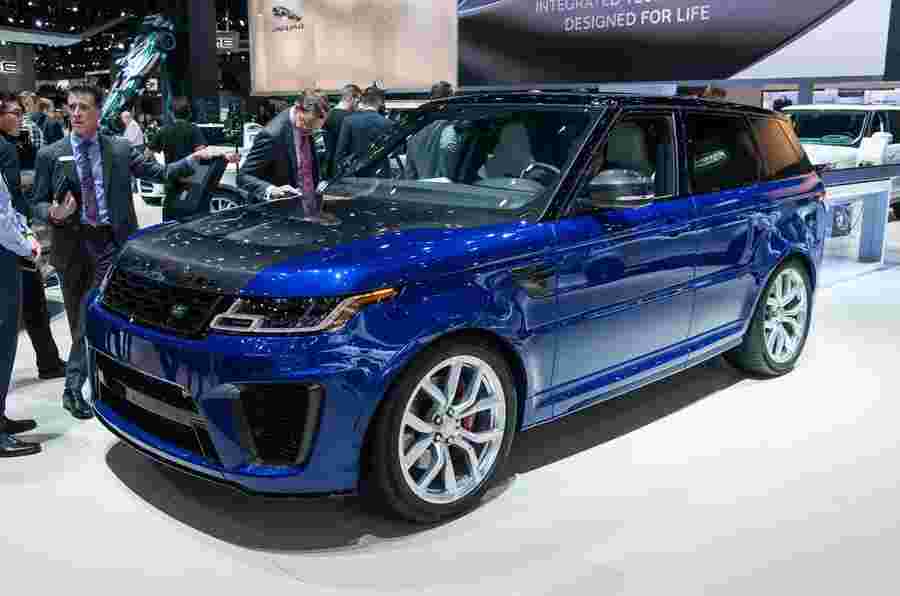 新的Ranger Rover Sport到达La Motor展