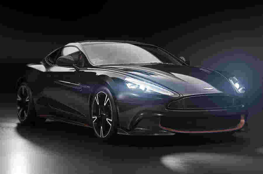 Aston Martin Vanquish的终极揭示为天鹅歌曲模型