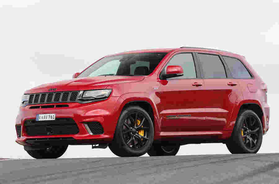 Jeep Grand Cherokee TrackHawk：英国定价套装700bhp suv