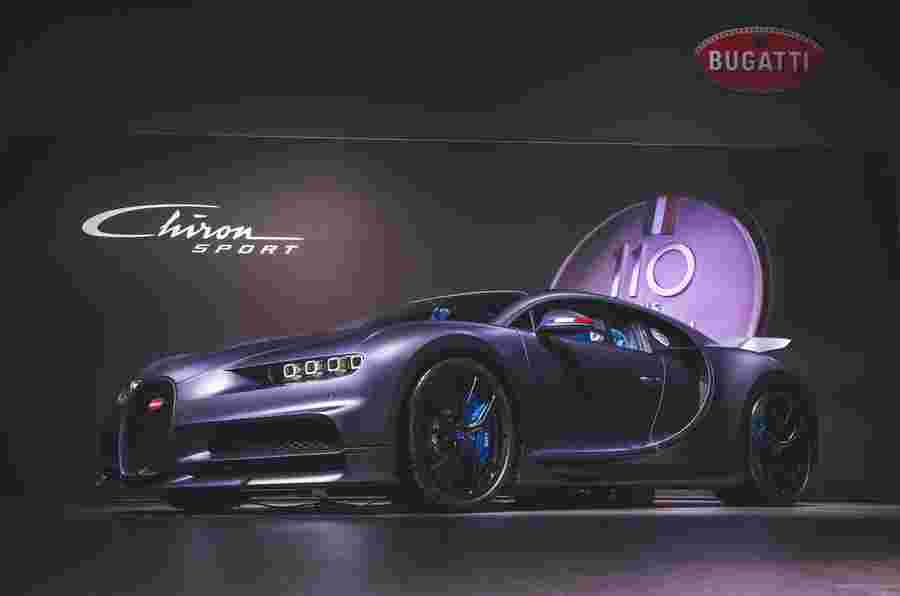 Bugatti与Chiron Sport 110 Ans Bugatti一起庆祝成立110周年