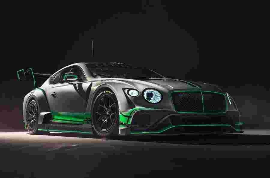 新的Bentley Continental GT3赛车揭示了