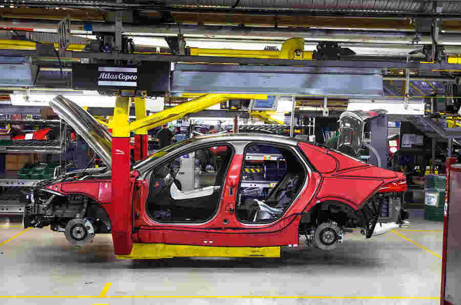 11月份英国汽车制造业下降五分之一