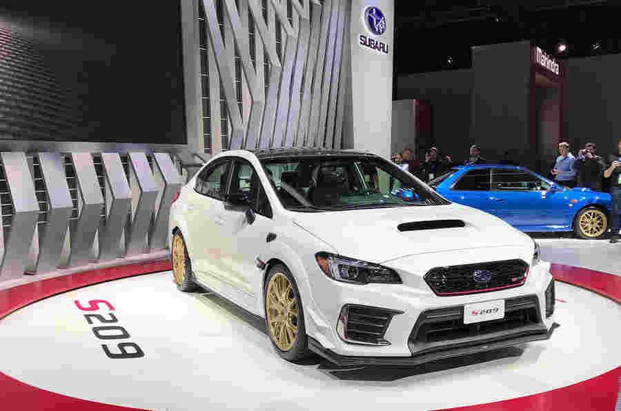 STI S209是最强大的斯巴鲁